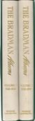 Cricket Sir Don Bradman collection two hardback books titled The Bradman Albums volume one and two