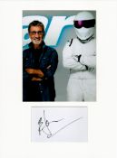 Eddie Jordan 16x12 overall Top Gear mounted signature piece includes a signed album page and a