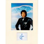 David Hasselhoff 16x12 overall mounted signature piece. Good condition. All autographs come with a