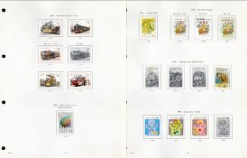 Australian used Stamps in an Alpha Major Album, Stamps from 1989 - 1999 Stamps Include Australian