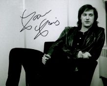 Dave Davies signed 10x8 black and white photo.