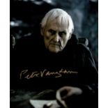 Peter Vaughan signed 10x8 colour photo. English actor. He is the recipient of numerous accolades,