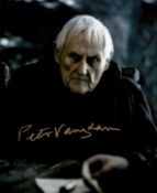 Peter Vaughan signed 10x8 colour photo. English actor. He is the recipient of numerous accolades,