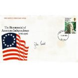 Zola Budd signed The Bicentennial of American Independence cover. South African middle-distance