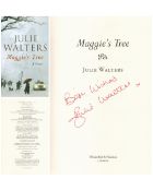 Julie Walters Hand signed Book Titled 'Maggies Tree' First Edition Hardback book. Included is a