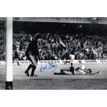 Autographed COLIN STEIN 12 x 8 photo - Colz, depicting the striker running away in celebration after