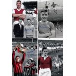 Autographed MONTAGE 12 x 8 photos - A nice lot of superbly designed montages, depicting former