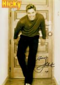 Ricky Martin signed 12x8 colourised photo. Puerto Rican singer, songwriter and actor who is known as