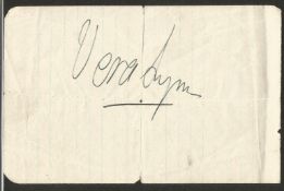 Vintage 1950s autograph book collection featuring poems, art and signatures with Vera Lynn signed