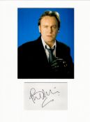 Philip Glenister 16x12 overall Life On Mars mounted signature piece includes a signed album page and