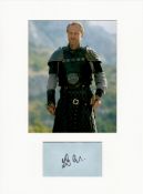 Iain Glen 16x12 overall Game of Thrones mounted signature piece includes a signed album page and a