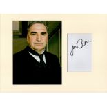 Jim Carter 16x12 overall Downton Abbey mounted signature piece includes signed album page and a