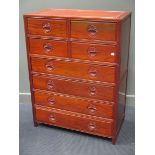 A Chinese large chest of drawers, modern, 91.5cm wide