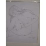 Alastair Gordon Marquess of Aberdeen (British 1920-2002) Female nude signed and dated '1990'