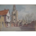 Stanley Orchart (British 1920-2005), Godmanchester, signed in pencil 'Orchart' (lower left),