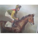 A collection of five horse racing prints, to include works by Neil Cawthorne, Fred Stone and SL