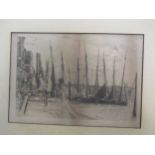 James McNeill Whistler PRBA (American 1834-1903), Billingsgate, 1859, drypoint etching, state 9 or