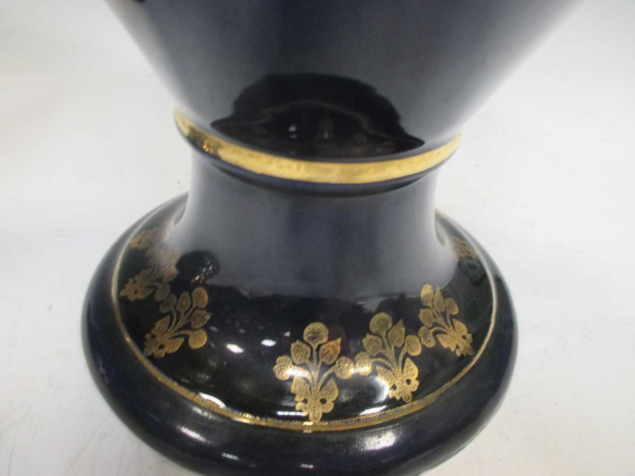 A large pair of Doulton Slater patent vases, 33.5cm high (2) - Image 9 of 9