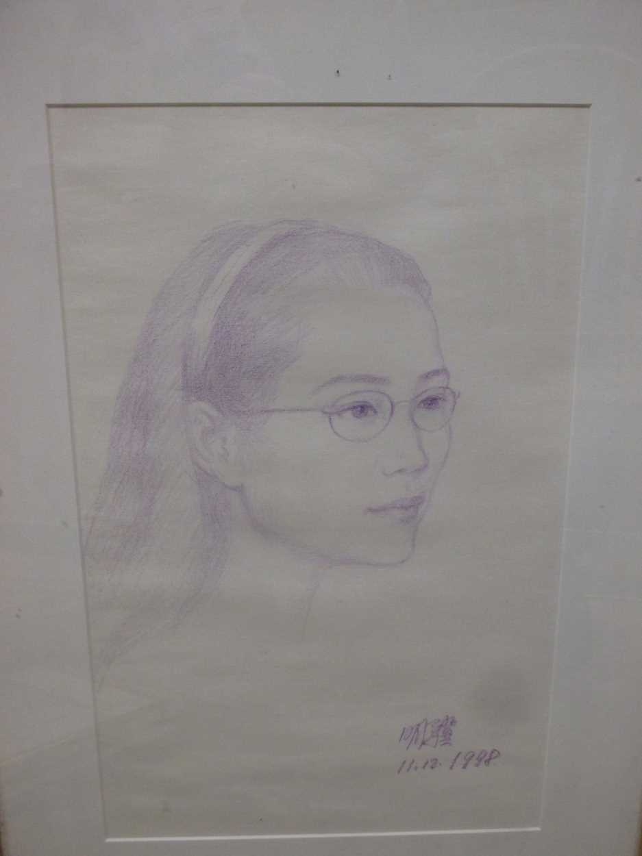 A collection of prints and pictures to include Albrecht Durer, 33 x 22cm a pastel of a Chinese lady, - Image 5 of 14