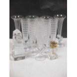 Four 'Andersen' signed glasses,