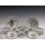 An extensive Portmerion Botanic Garden dinner/ tea service including various plates, cups, bowls,