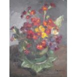 §Leopold Pascal ROI, NEAC, SMA (French 1900-1958), flowers in a vase, signed 'Pascal' (lower right),