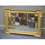 A George II style gilt 'kit Kat' style frame 104 x 71cm