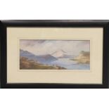 A collection of seven watercolours, to include: Charles Edmund Rowbotham (British 1856-1921), Alpine