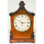 A William IV mahogany bracket timepiece,