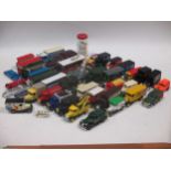 A quantity of Matchbox, Dinky and later diecast models