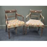 A pair of George III carvers