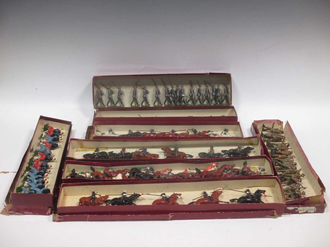 Britains Turcos 191, with various figures, boxed; German Infantry 432 box with 16 figures;