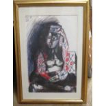 After Picasso, from a publication of the bathers, reproduction lithograph, 1967, after original