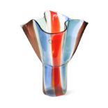 Timo Sarpaneva for Venini, a 'Kukinto' glass vase, 1991,