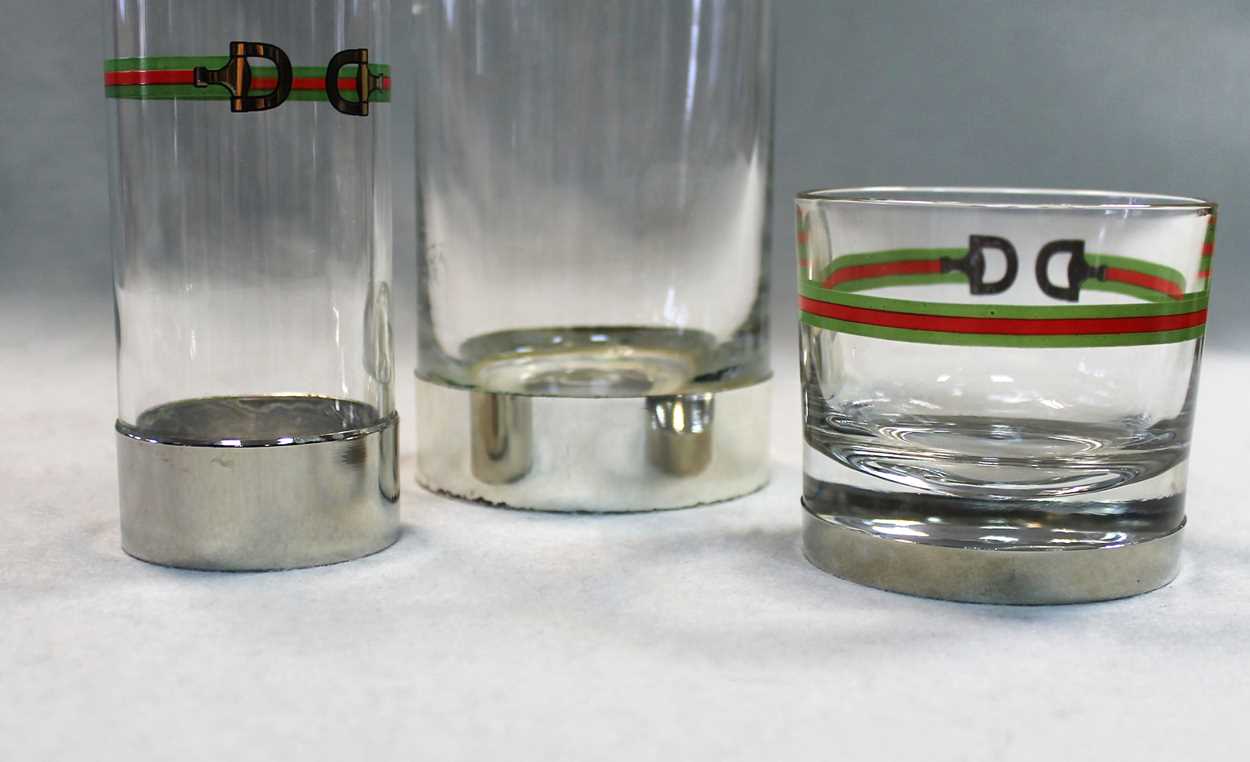 A collection of Gucci glassware, - Image 3 of 8