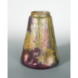 A Clément Massier iridescent lustre glazed earthenware vase,