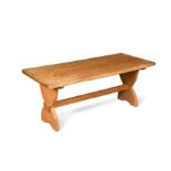 Thomas 'Gnomeman' Whittaker of Littlebeck, an oak coffee table,