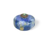 A Royal Doulton crystalline glaze scent bottle and stopper,