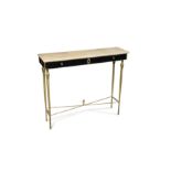 A mid-century hall or console table, probably French, circa 1960,