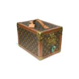 A Louis Vuitton monogrammed leather vanity case,