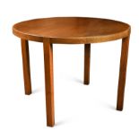 Serge Chermayeff (1900-1996) for Plan Ltd., a Modernist oak dining table, circa 1993,