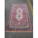 A late 20th century 'Kashmir' carpet in the Tabriz style 483 x 273cm