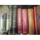 Books, small collection of general literature including Carlyle's French Revolution by Sullivan;