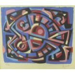 Ang Kiukok, Untitled fish serigraph, signed and numbered in pencil