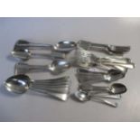 An assorted collection of silver flatware 53.2ozt