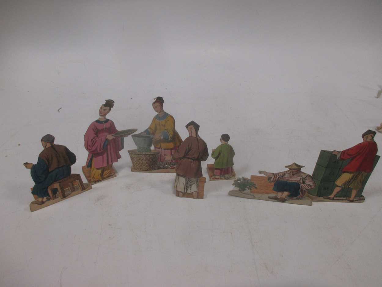 The Tea Plantation game by Joseph Myers & Co, published by Mtrentsensky Vienna and a modern tinplate