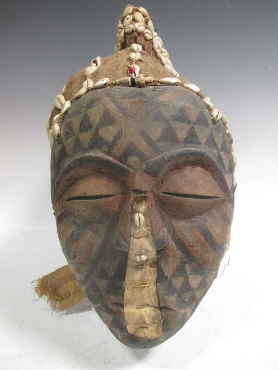 A Kuba mask See The Sainsbury Collection for a similar example