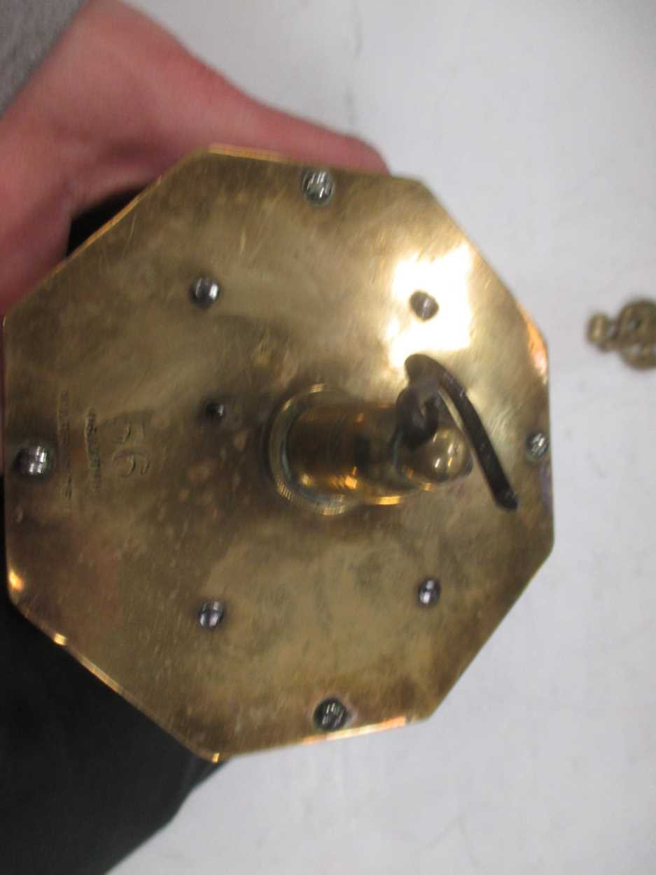 A Victorian brass spit jack, a brass leopard and other items - Image 4 of 8