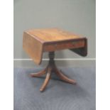 A Regency mahogany sofa table,
