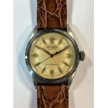 Rolex - A gentleman's steel 'Oyster Precision' wristwatch,